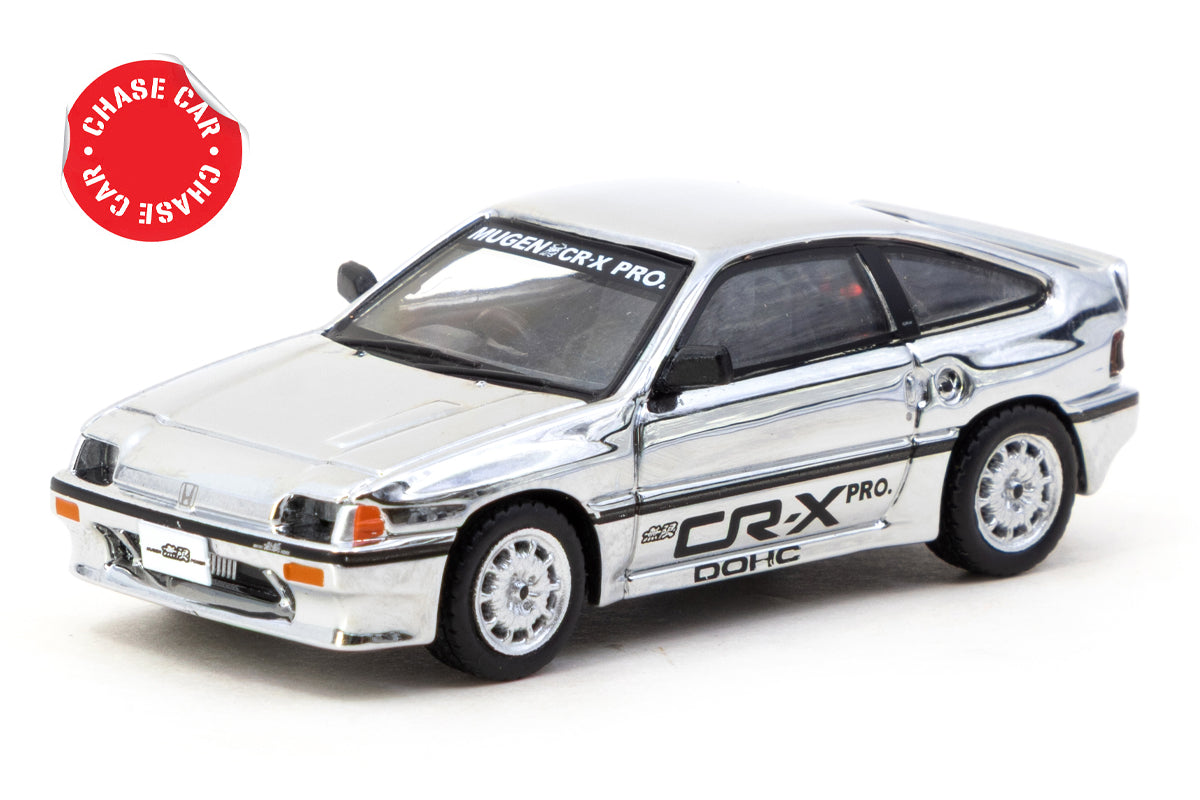 Honda Ballade Sports MUGEN CR-X PRO + Trading Cards (Silver)