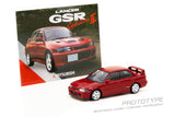 Mitsubishi Lancer GSR Evolution II + Trading Cards (Red)