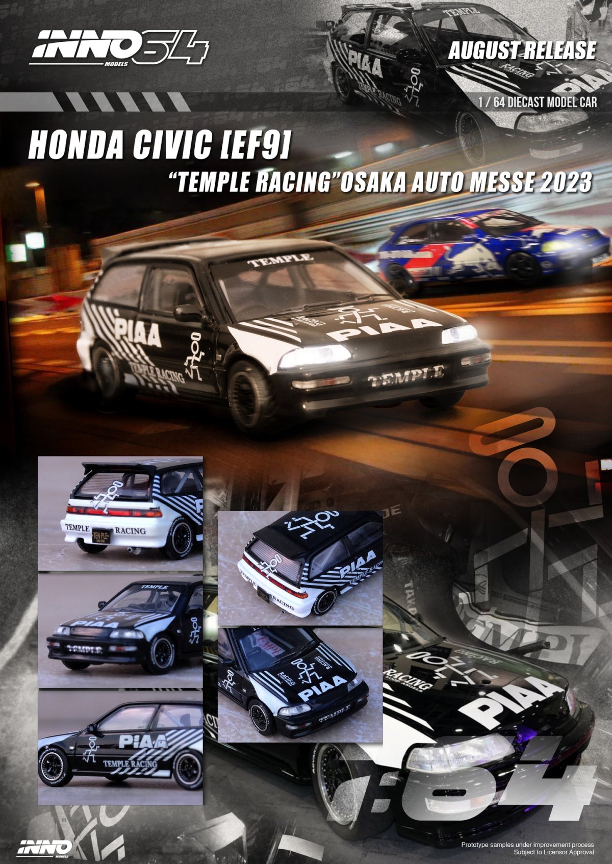 Honda Civic (EF9) "Temple Racing" Osaka Auto Messe 2023