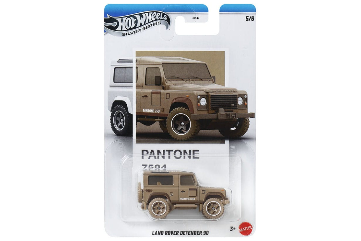 Hot Wheels Pantone Series (2026) Mix 2 #05 - Land Rover Defender 90 (Pantone 7504)