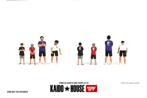 #142 - Kaido House 1:64 figures: Kaido & Sons V2