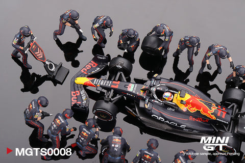 Oracle Red Bull Racing RB18 #11 Sergio Pérez 2022 Abu Dhabi GP Pit Crew Set