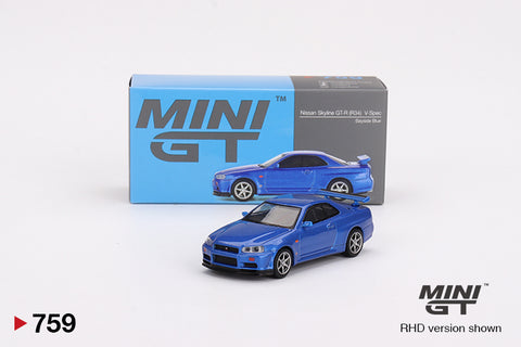 #759 - Nissan Skyline GT-R (R34) V-Spec (Bayside Blue)