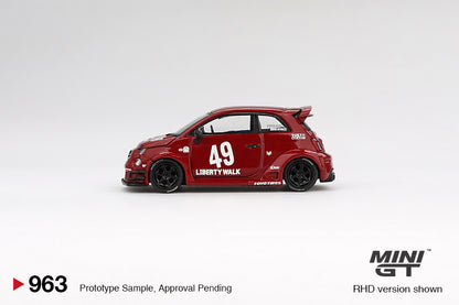 #963 - LB-WORKS x Abas Works ABARTH 595 (Red)