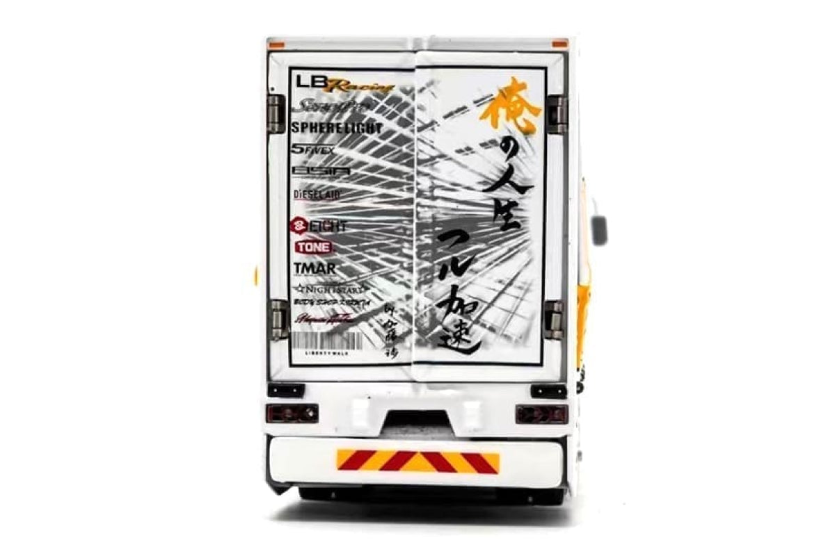 Liberty Walk LB-Trucks Mitsubishi Fuso Super Great Transporter - Sphere 23 Light (White)