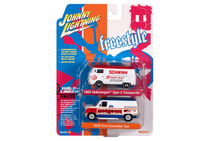Schwinn 1965 Volkswagon Type 2 / Mongoose 1976 Ford Van - BMX/Freestyle Bikes (Version A)