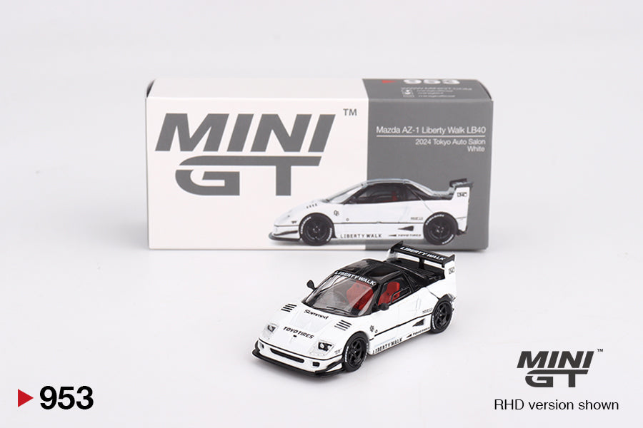 #953 - Mazda AZ-1 Liberty Walk LB40 (White) 2024 Tokyo Auto Salon