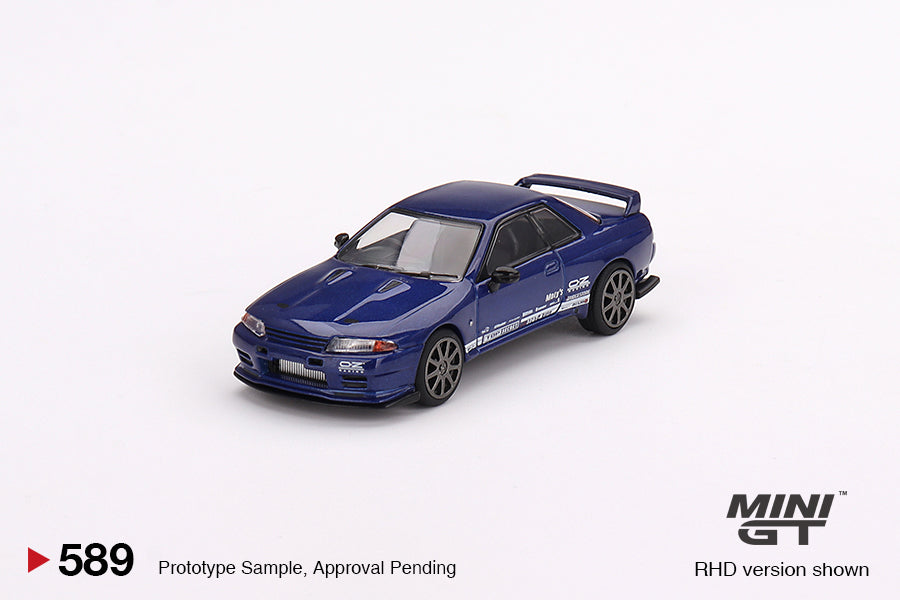 #589 - Nissan Skyline GT-R Top Secret VR32 (Metallic Blue)
