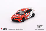 #686 - Honda Civic TYPE R 2023 Pace Car (Red)