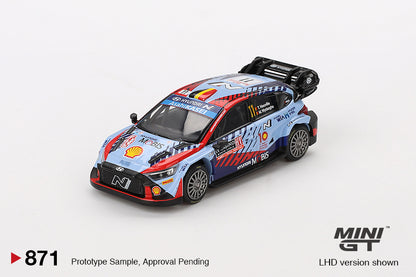 #871 - Hyundai i20 N Rally1 Hybrid #11 2024 Rallye Monte-Carlo Winner