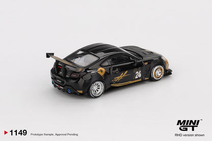 #1149 - Toyota GR86 LB★Nation (Black / Gold)