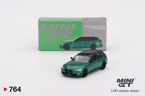 Mini GT 1:64 BMW M3 Competition Touring (G81) Toronto Rosso Metallico - Diecast 2024 - Foto 2
