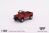 #323 - Land Rover Defender 90 Pickup (Masai Red)