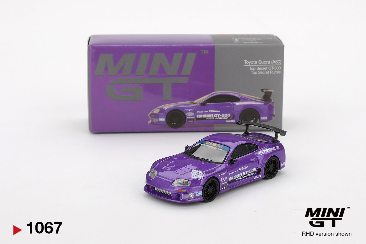 #1067 - Toyota Supra (A80) Top Secret GT-300 (Top Secret Purple)