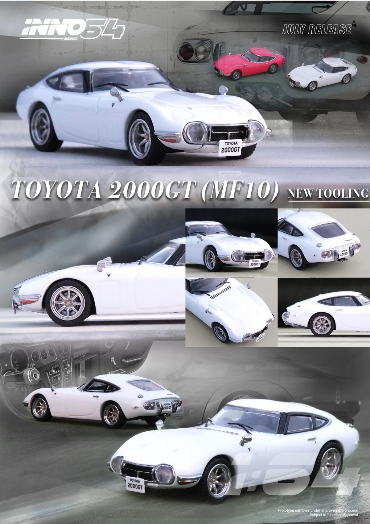 Toyota 2000GT (Pegasus White)
