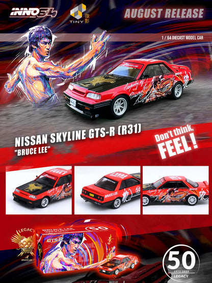 Nissan Skyline GTS-R (R31) - Bruce Lee 50th Anniversary (Red)