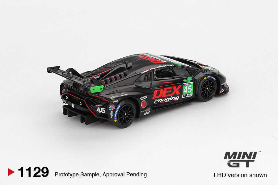 #1129 - Lamborghini Huracán GT3 EVO2 #45 No. 45 DEX Imaging  2024 IMSA Daytona 24 Hrs