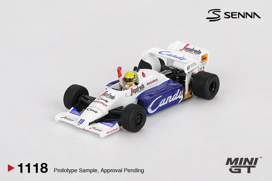 #1118 - Toleman TG184 #19 Ayrton Senna 1984 Monaco Grand Prix 2nd Place