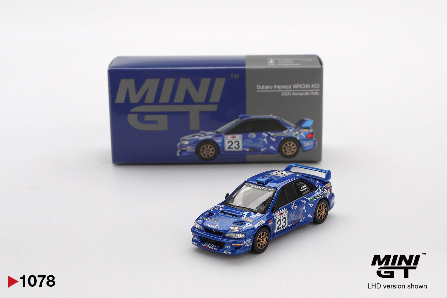#1078 - Subaru Impreza WRC99 #23 2000 Acropolis Rally – Modelmatic