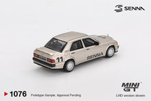 #1076 - Mercedes-Benz 190 E 2.3-16 #11 Ayrton Senna 1984 Nürburgring Race of Champions w/ Figure