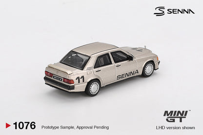 #1076 - Mercedes-Benz 190 E 2.3-16 #11 Ayrton Senna 1984 Nürburgring Race of Champions w/ Figure