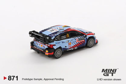 #871 - Hyundai i20 N Rally1 Hybrid #11 2024 Rallye Monte-Carlo Winner