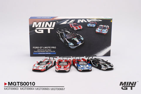 #663/664/665/667 - Ford GT LMGTE PRO 2019 24 Hrs of Le Mans Ford Chip Ganassi Team (4 Cars Set)