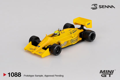 #1088 - Lotus 99T #12 Ayrton Senna 1987 Monaco Grand Prix Winner