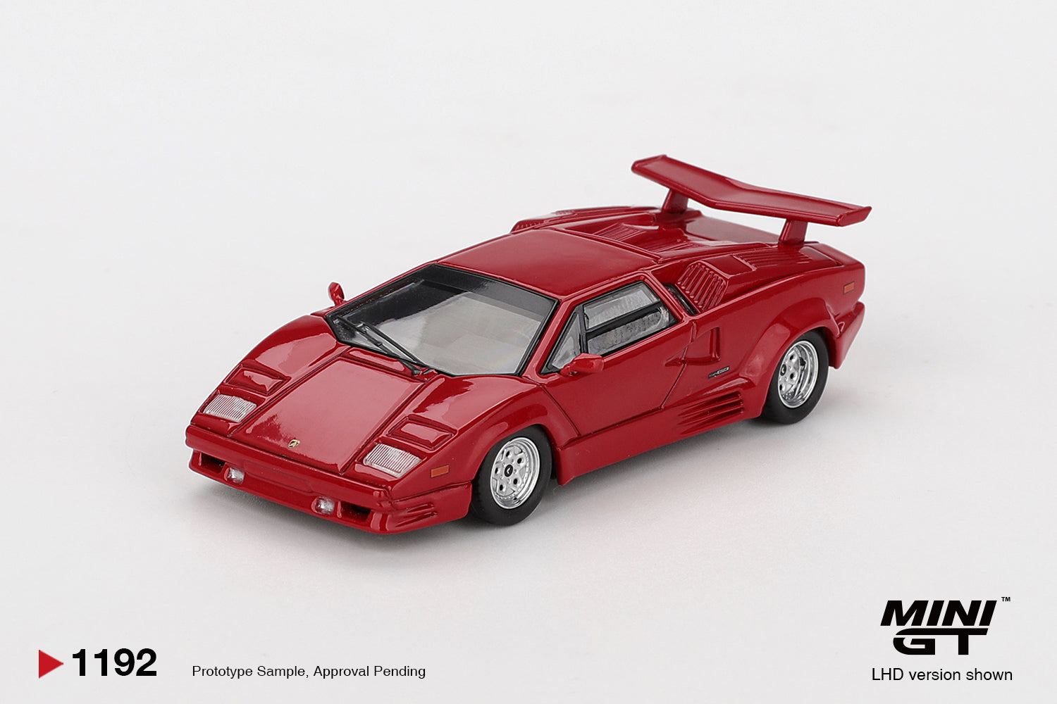 1192 - Lamborghini Countach 25th Anniversary (Red) – Modelmatic