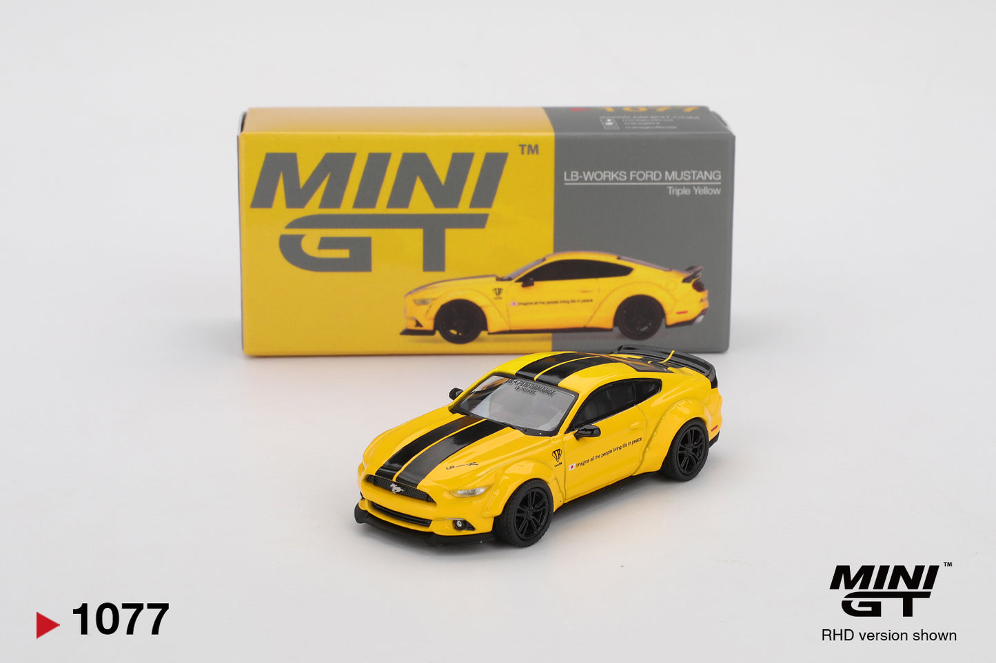 #1077 - LB-WORKS Ford Mustang (Triple Yellow)