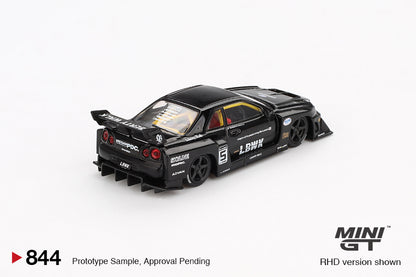 #844 - Nissan LB-ER34 Super Silhouette Skyline (Black)