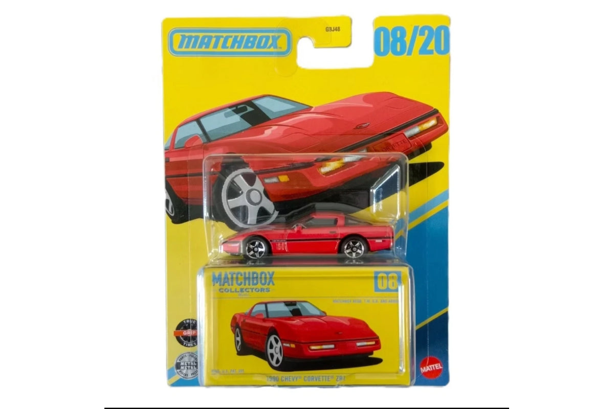 Matchbox Collectors Series 2026 #08 - 1990 Chevy Corvette ZR1 (Red)