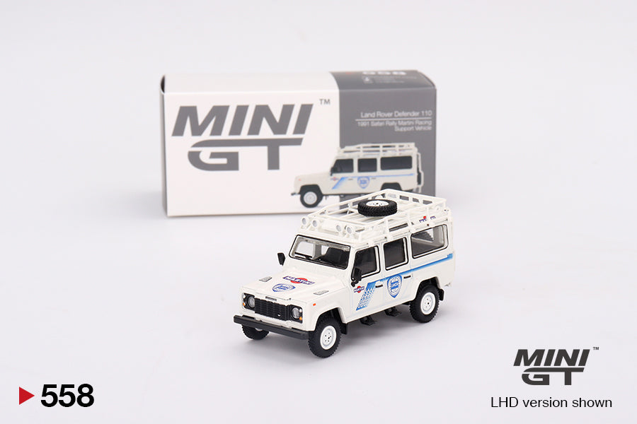 #558 - Land Rover Defender 110 1991 Safari Rally Martini Racing Support Vehicle