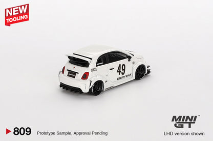 #809 - LB-WORKS x Abas Works ABARTH 595 (Gara White)