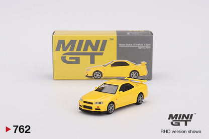 #762 - Nissan Skyline GT-R (R34) V-Spec Lightning (Yellow)