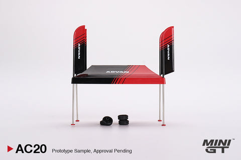 1:64 Paddock Service Tent Set - Advan