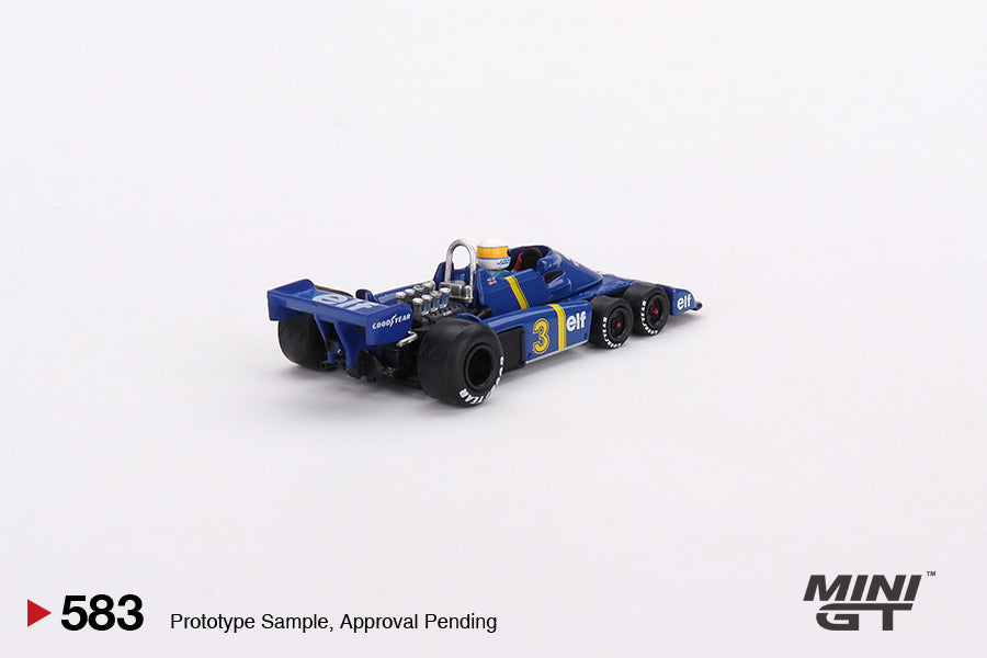 #583 - Tyrrell P34 #3 Jody Scheckter 1976 Swedish GP Winner