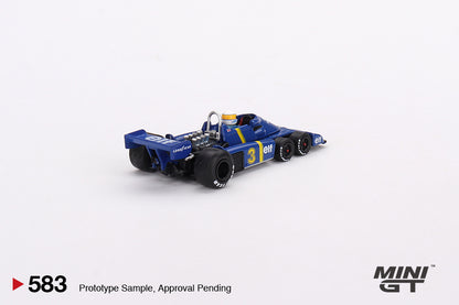#583 - Tyrrell P34 #3 Jody Scheckter 1976 Swedish GP Winner