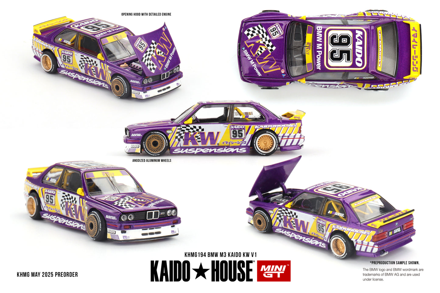 [Pre-Order] #194 - BMW M3 Kaido KW V1