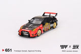 #651 - LB-Silhouette WORKS GT NISSAN 35GT-RR Ver.1 “BARONG” MINI GT x MIZU Diecast