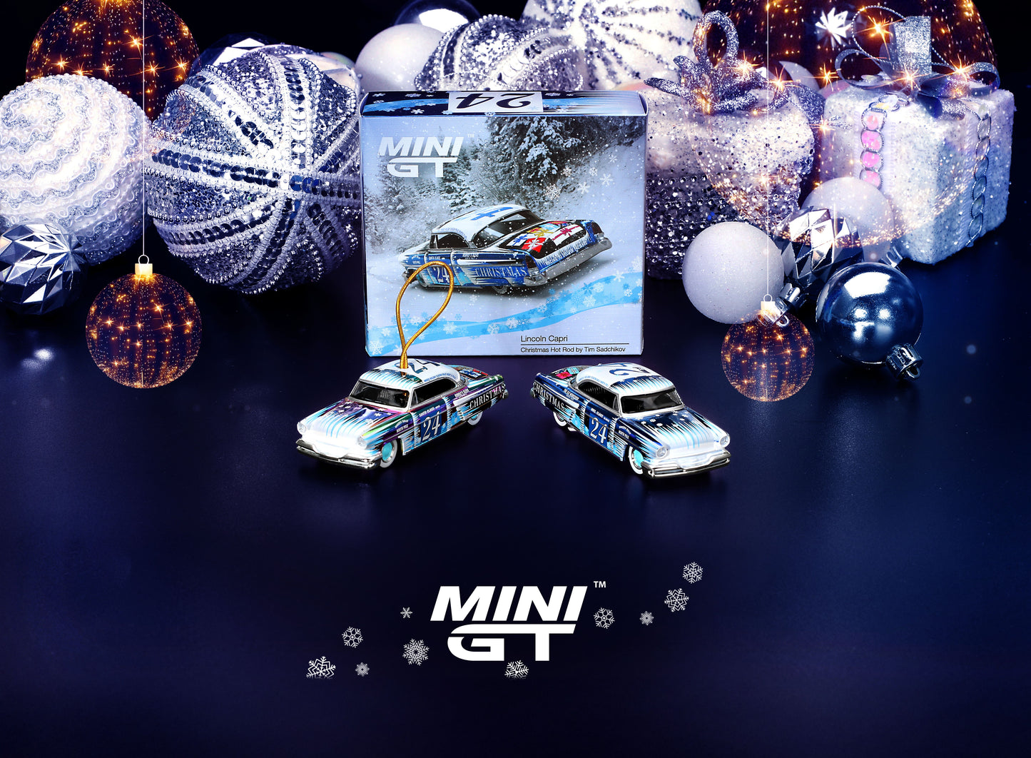 #888 - Lincoln Capri Christmas Hot Rod by Tim Sadchikov - 2024 Christmas Edition