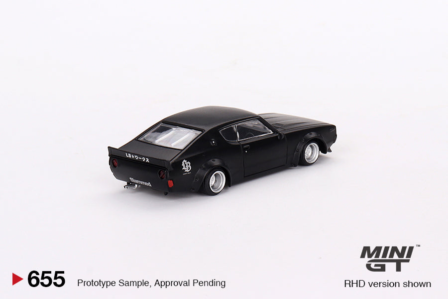 #655 - Nissan Skyline Kenmeri Liberty Walk (Matt Black)