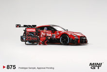 #875 - Nissan GT-R NISMO #23 "MOTUL AUTECH GT-R 2021" SUPER GT SERIES Suzuka winner W/ Matsuda Figure Tsugio Matsuda Collection No.2