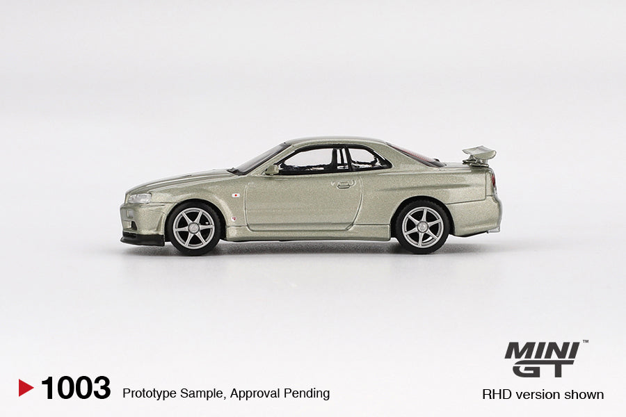 #1003 - Nissan Skyline GT-R (R34) V-Spec II Nür (Millenium Jade)
