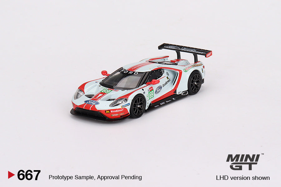 #663/664/665/667 - Ford GT LMGTE PRO 2019 24 Hrs of Le Mans Ford Chip Ganassi Team (4 Cars Set)