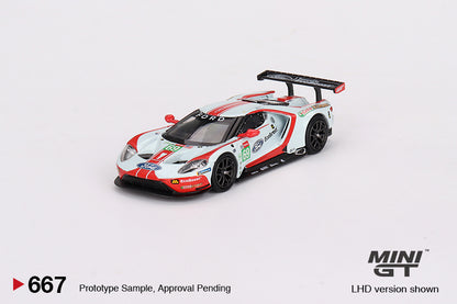 #663/664/665/667 - Ford GT LMGTE PRO 2019 24 Hrs of Le Mans Ford Chip Ganassi Team (4 Cars Set)