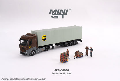 #705 - Mercedes-Benz Actros with 40 Ft Container "UPS Europe"