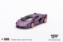 #588 - Lamborghini Sián FKP 37 Matte Viola SE30 [Hong Kong Exclusive]