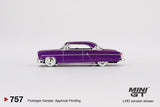 #757 - Lincoln Capri Hot Rod 1954 (Purple Metallic)