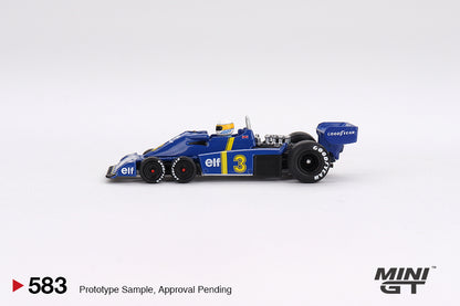 #583 - Tyrrell P34 #3 Jody Scheckter 1976 Swedish GP Winner